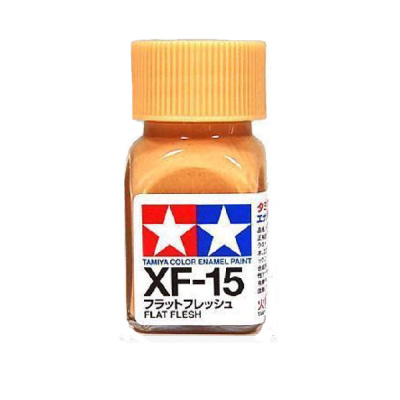 XF-15 Эмалевая краска Tamiya_ телесная_ матовая_ 10мл _80315_