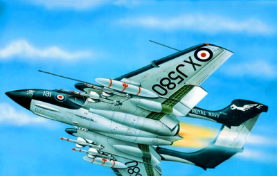 1/72 Палубный истребитель Sea Vixen _ЕЕ_ 72284_