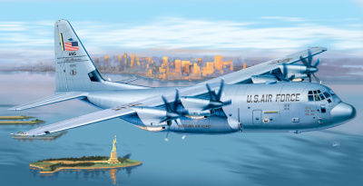 1/72 Самолет C-130 J _ГЕРКУЛЕС_ _Italeri_ 1255_