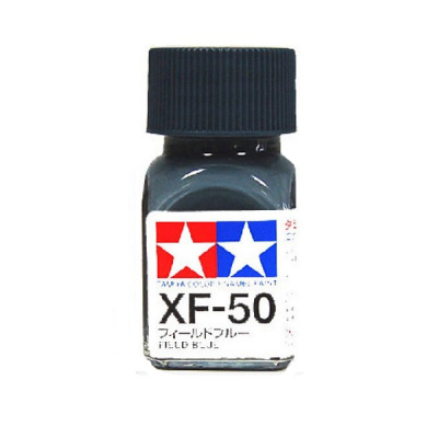 XF-50 Эмаль Field Blue (полевой синий), матовая, 10мл (Tamiya, 80350)