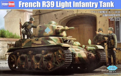 1/35 Танк  French R39 Light Infantry Tank _HobbyBoss_ 83893_