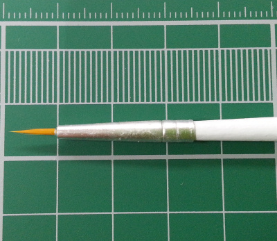 Кисть из синтетического волоса_ круглая _ 000 _3603_