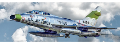 1/72 Самолёт F-100F SUPER SABRE _Italeri_ 1398_