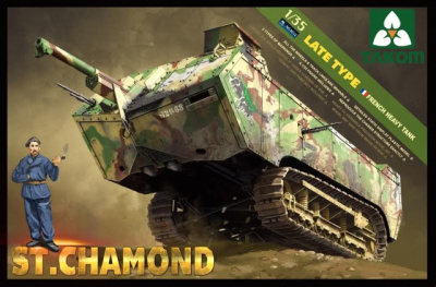 1/35 Французский тяжелый танк St_ Chamond _Takom_ 2012_