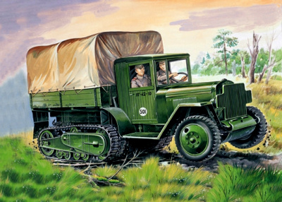 1/35 Полугусеничный грузовик ЗиС-42 _35153_