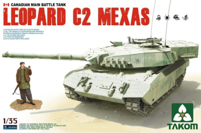 1/35 Танк Leopard C2 MEXAS _Takom_ 2003_