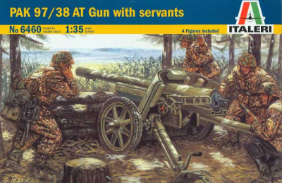 1/35 Пушка  PAK 97/38 AT с расчетом _Italeri_ 6460_