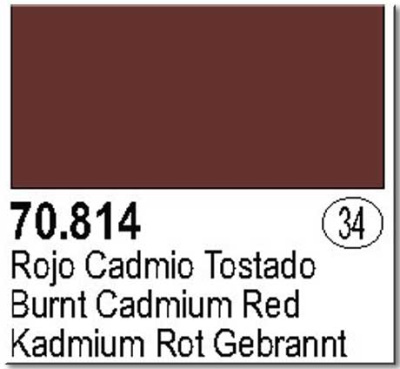 Краска Model Color_ Burnt Red_ 17 мл _70814_