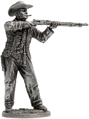 Ковбой с ружьем _EkCastings_ ww-12_