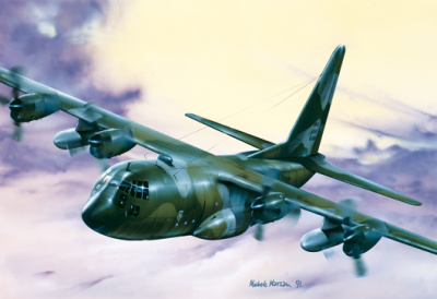 1/72 0015  Игрушка  самолет  C-130 E/H HERCULES _Italeri_ 0015_