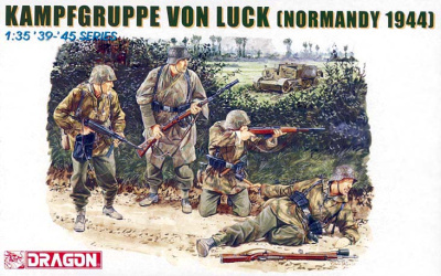 1/35 Фигуры Kampfgruppe von Luck _Normandy 1944_ _Dragon_ 6155_