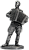  Лейтенант Красной Армии с аккордеоном_ 1944-45 гг_ СССР _EkCastings_ WW2-18_