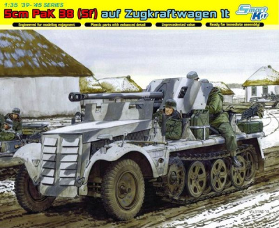 1/35 САУ 5cm PaK 38 _Sf_ auf Zugkraftwagen 1t _Dragon_ 6719_