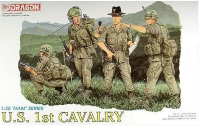 1/35 Фигуры  U_S_ 1st Cavalry _Dragon_ 3312_