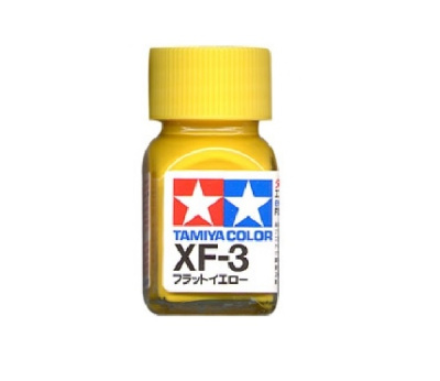 XF-03 Эмаль Flat Yellow _желтая__ матовая_ 10мл _Tamiya_ 80303_