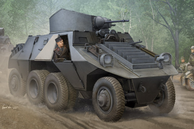 1/35 БТР M35 Mittlere Panzerwagen _ADGZ-Daimler_ _HobbyBoss_ 83889_