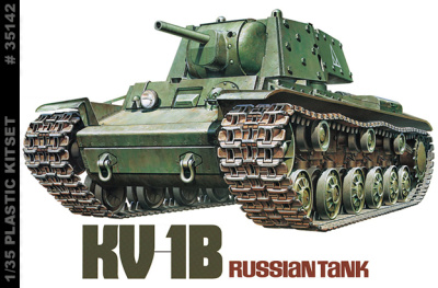 1/35 Совет_ танк КВ-1Б_ 1940г_ с 1 фигур_ _Tamiya_ 35142_