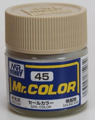Краска акриловая Mr_Hobby Sail Color _цвет парусов__ полуглянцевая_ 10 мл _C45_