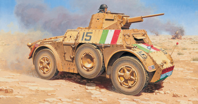 1/72 Автомобиль Autoblinda AB 41 _Italeri_ 7051_