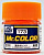 Краска акриловая Mr.Hobby Fluorescent Orange (флуоресцентный оранжевый), полуглянцевая, 10 мл (C173)