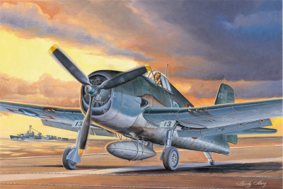 1/48 Самолёт F6F-3 Hellcat _HobbyBoss_ 80359_