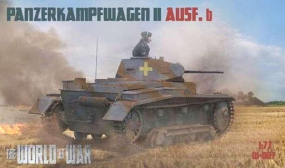 1/72 Нем_ танк Panzerkampfwagen II AUSF_ B _IBG_ w-007_