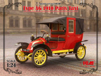 1/24 Парижское такси модели AG 1910 г_ _ICM_ 24030_