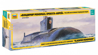 1/350 Подв_ лодка Владимир Мономах _Звезда_ 9058_