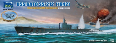 1/200 USS Gato SS-212 Fleet Submarine w/OS2U-3 Kingfish _Riich_ RS20001_