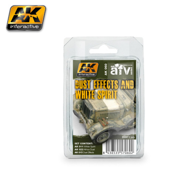 Dust Effects And White Spirit _эффекты пыли + растворитель__ 3х35мл _AK060_
