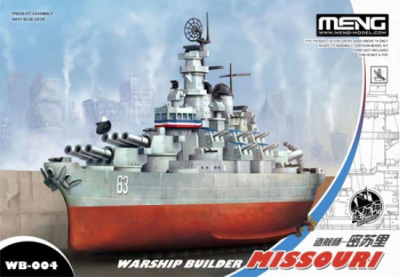 Warhip Builder Missouri _MENG_ WB-004_