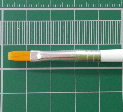 Кисть из синтетического волоса_ плоская _ 5 _3625_