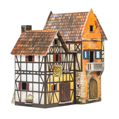 _Пекарня__ сборная модель из картона _УБ_ 243_