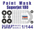 1/144 Окрасочная маска на Superjet 100 _Звезда_ _KAV_ M144013_