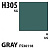 Краска акриловая Mr_Hobby Gray FS36118 _серый__ полуглянцевая_ 10 мл _H305_