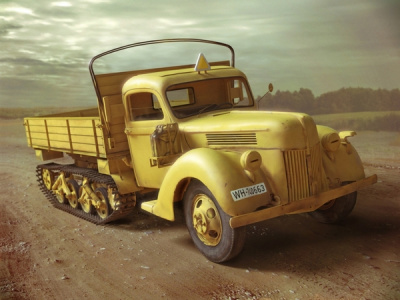 1/35 Автомобиль V3000S/SS M _Sd_Kfz_3b_ Maultier_ 2МВ _ICM_ 35412_