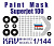 1/144 Окрасочная маска на Superjet 100 _Звезда_ _KAV_ M144013_