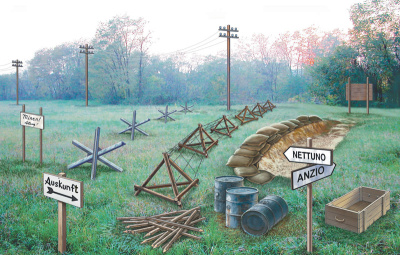 1/72 Аксессуары Battlefield Accessories _Italeri_ 6049_