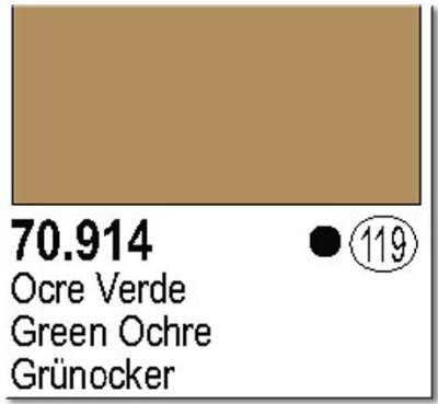 Краска Model Color_ Green Ochre_ 17 мл _70914_