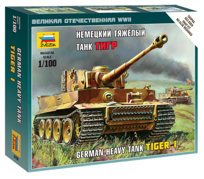 1/100 Немецкий тяжелый танк _Тигр_ _6256_