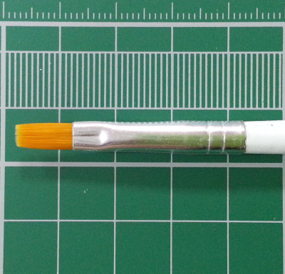 Кисть из синтетического волоса_ плоская _ 6 _3626_