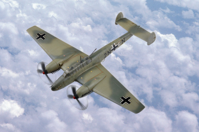 1/72 Самолет Messerschmitt Bf110 Figther _80292_
