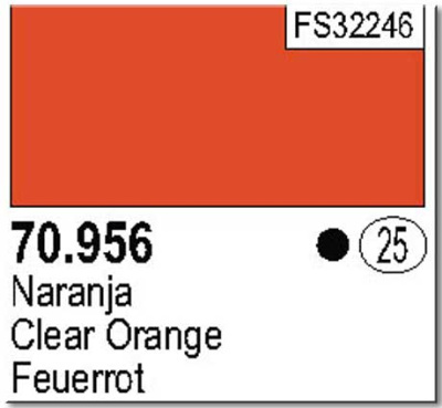 Краска Model Color_ Clear orange 17 мл _Vallejo_ 70956_