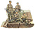 1/35 Фигуры 3rd Fallschirmjager Division _Ardennes 1944_ _Dragon_ 6113_