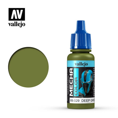 Краска Deep Green _насыщенный зеленый__ акрил_ 17мл _Vallejo_ 69029_