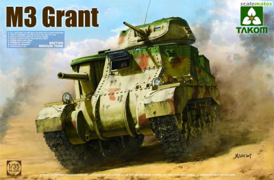 1/35 BRITISH MEDIUM TANK M3 GRANT _Takom_ 2086_
