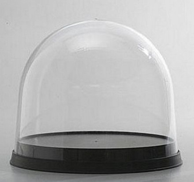 Футляр J _Dome_ круглый диам_ 125мм высотой 95мм с черной подставкой _73012_