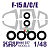 1/48 Окрасочная маска на F-15 A/C/E (Italeri) (KAV, 48037)