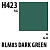 Краска акриловая Mr_Hobby RLM83 Dark Green _темно-зеленый__ полуглянцевая_ 10 мл _H423_
