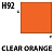 Краска акриловая Mr_Hobby Clear Orange _прозрачный оранжевый__ глянцевая_ 10 мл _H92_